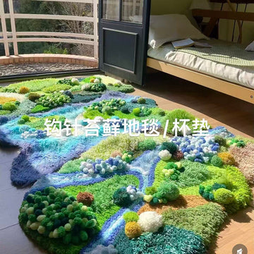 Crochet Moss Rug/Cup Mat Workshop